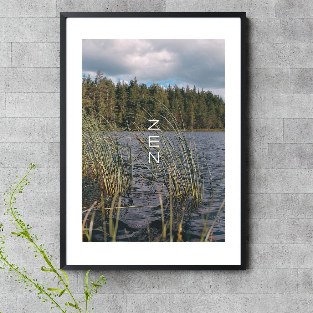 Zen Peatland poster by LinTu.studio
