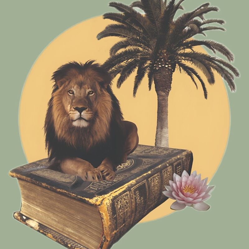Book Beast clipart with transparent background