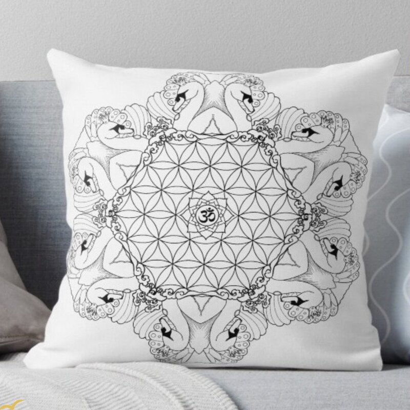 Swan Mandala clipart