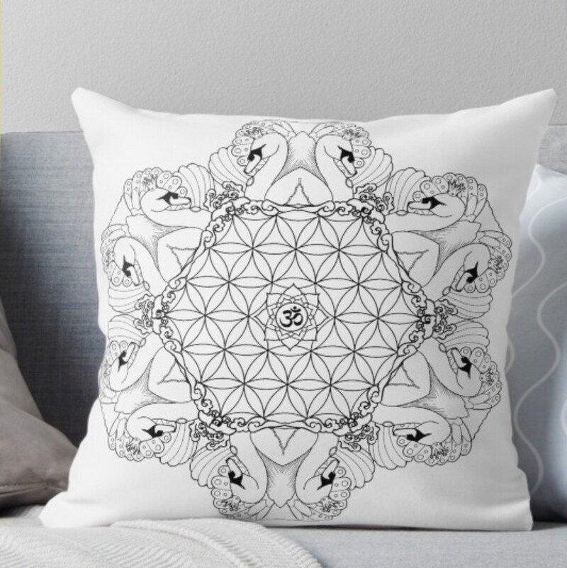 Swan Mandala clipart