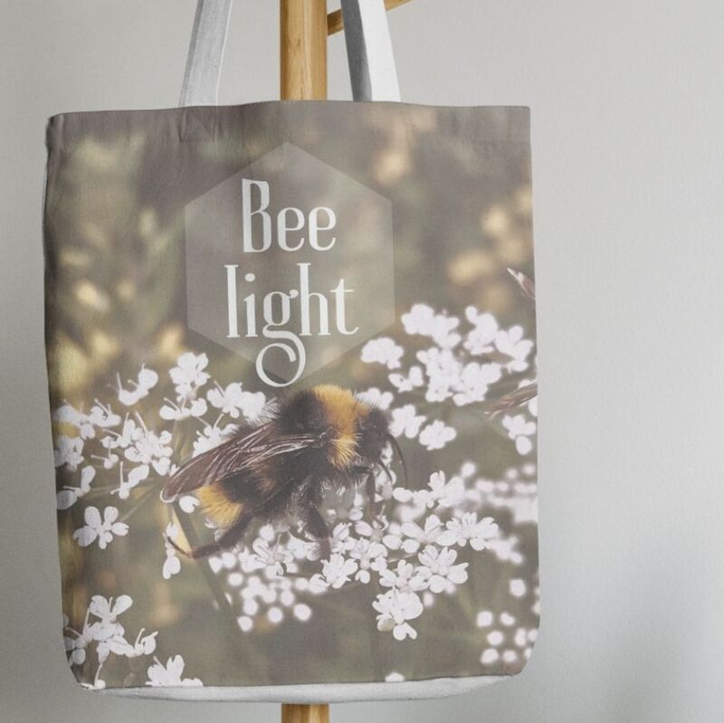 Bee Light tote bag